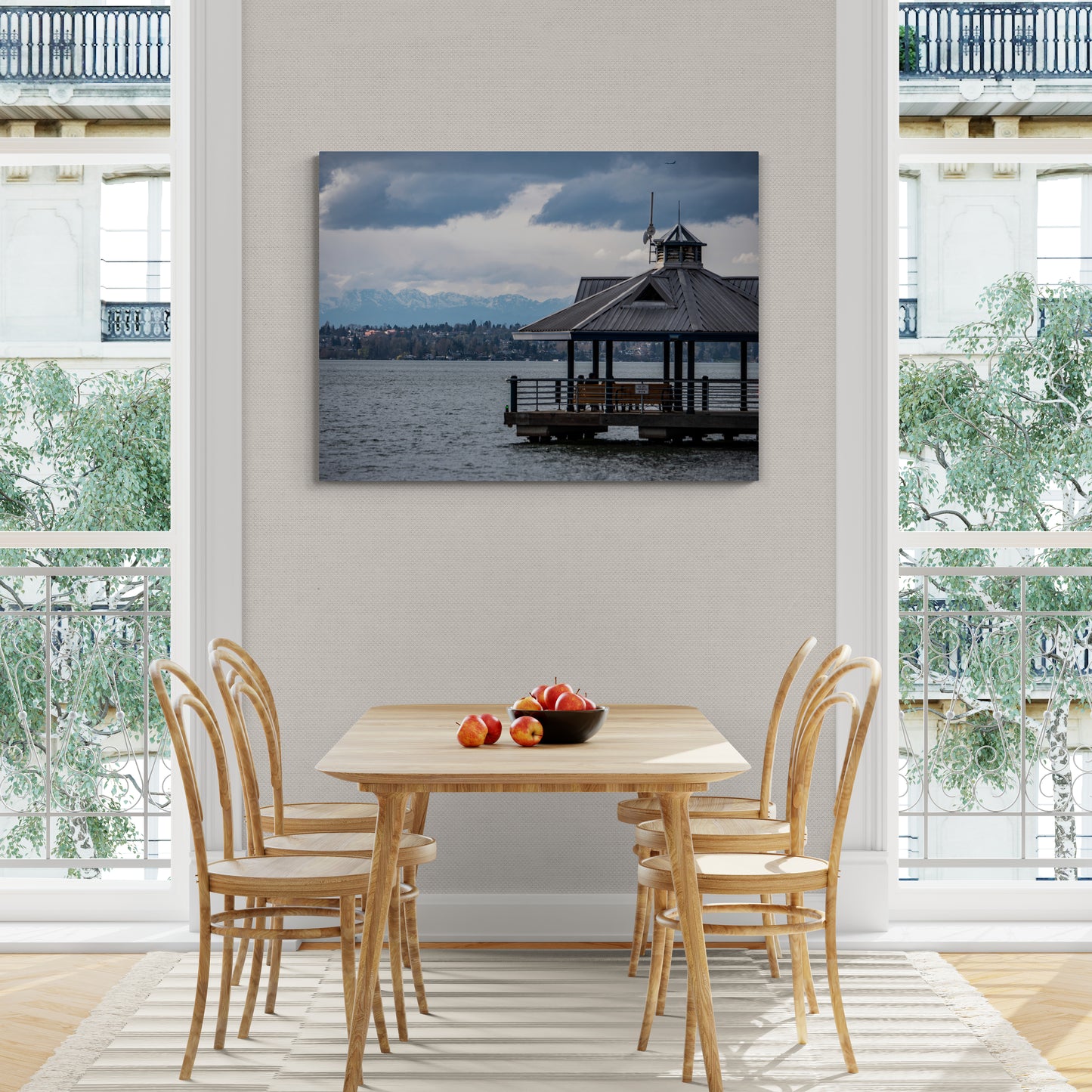 Gazebo on Lake Washington