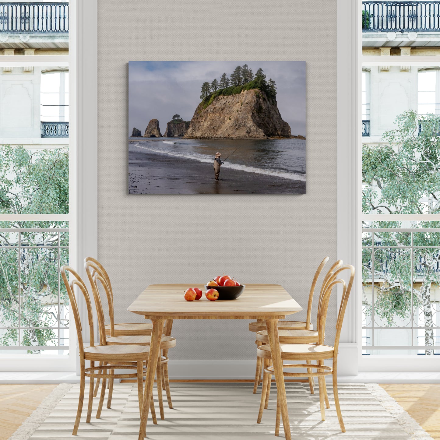 Ruby Beach Fisherman