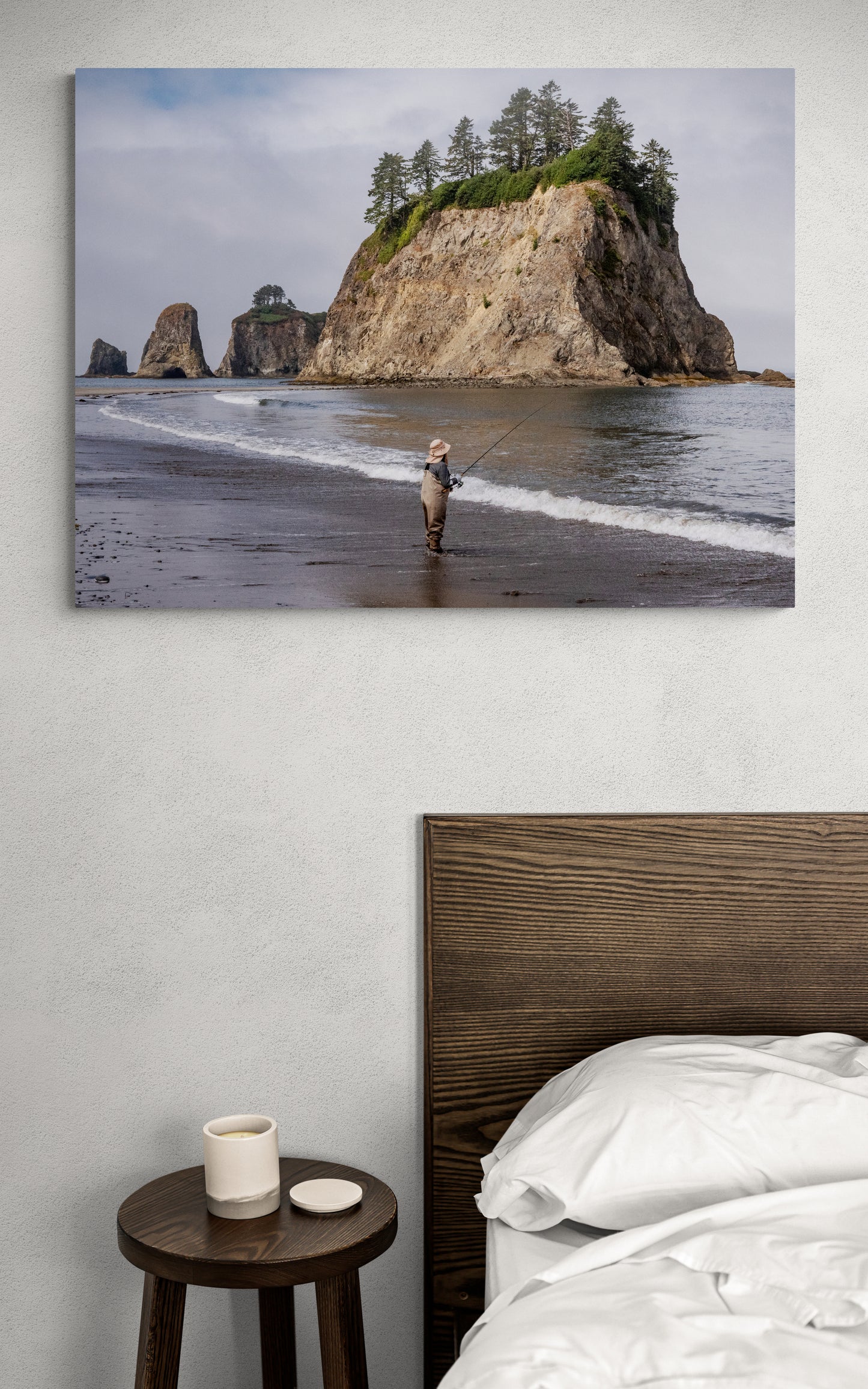 Ruby Beach Fisherman